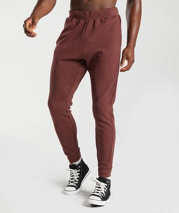 Gymshark Bold React Mjukisbyxor Herr Rosa Bruna | SE 3367QMA